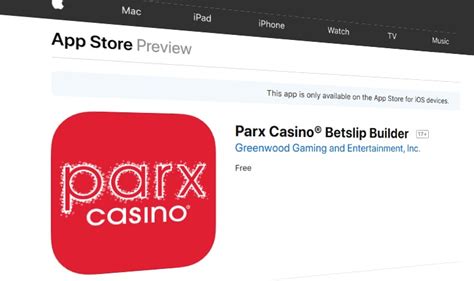 parx casino application